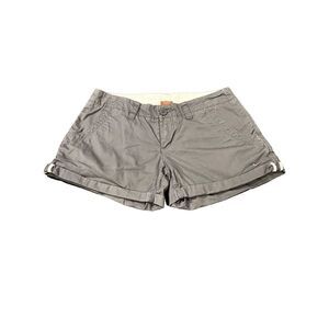 NIKE FABRIC LOGO EMBROIDERED JUNIOR SHORTS SIZE M